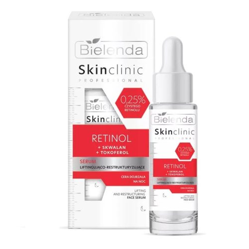 Bielenda Retinol Lifting Szérum – éjszakai ránctalanító és feszesítő szérum érett bőrre