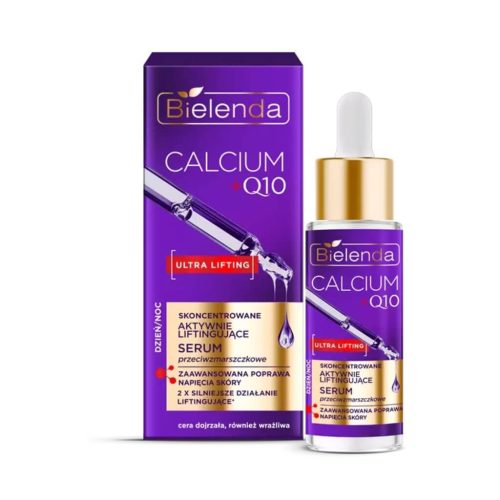 Bielenda Calcium Q10 Szérum – koncentrált ránctalanító és lifting hatás érett bőrre
