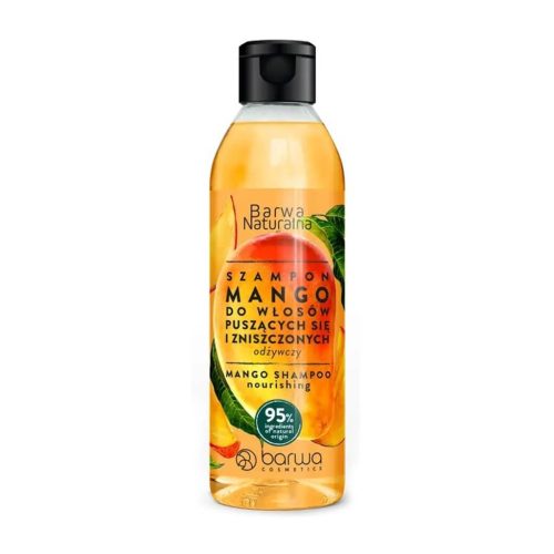Barwa Natural mangós sampon szálkás, göndör hajra