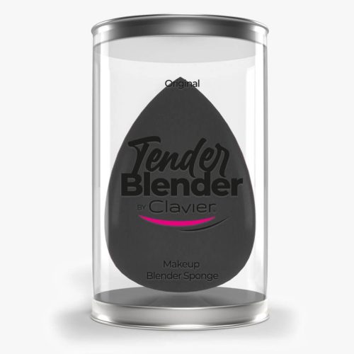 Sminkszivacs (fekete) – szuper puha ovális blender a tökéletes sminkalaphoz