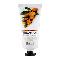 Jigott Real Moisture kézkrém argán olajjal – intenzív hidratálás száraz bőrre