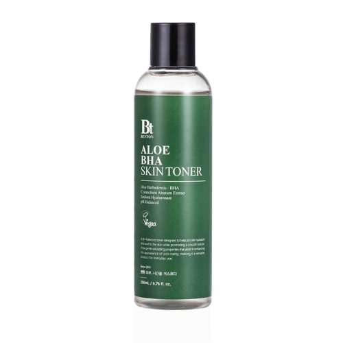 Benton Aloe BHA Tonik – gyengéd hámlasztó tonik pattanásos és érzékeny bőrre