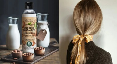 Barwa Natural Mandulatej Újjáépítő Sampon - Sérült, Törékeny Hajra