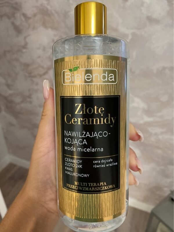 Bielenda Golden Ceramides, Hidratáló és Bőrnyugtató Micellás Víz