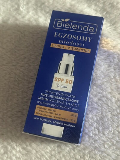 Bielenda Koncentrált Ránctalanító Arcszérum SPF 50