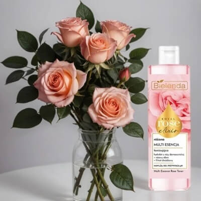 Bielenda Royal Rose – damaszkuszi rózsás tonizáló eszencia arcápoláshoz