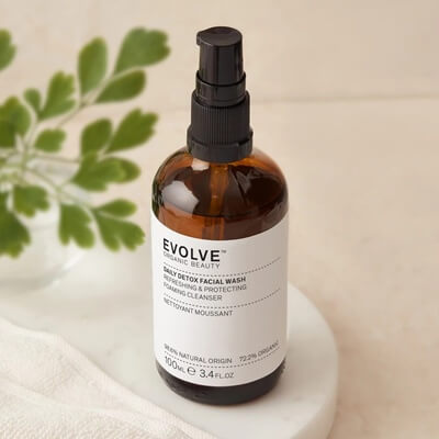 EVOLVE Organic Beauty Daily Detox – természetes arctisztító minden bőrtípusra
